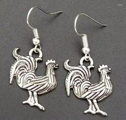 Dangle Earrings 1Pair/Lot Fast Delivery Big Cock Animal Charm Pendants For Woman DIY Finding Wholesale Fashion Jewelry