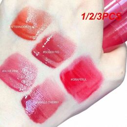 1/2/3pcs Juice Mirror Water Lip Gloss Water Light Formula Shiny Sparkling Lip Gloss Korean Cosmetics Hydrating Sexy Red Lip Tint W9Mq#