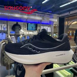 Shoes 2023 New Saucony Victory 20 And 21 Running Shoe Men's Cushioning, Breathable Marathon Trend Thick Sole Versatile Shoe