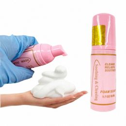 eco PMU Soothing & Cleansing Foam Soap For During Care Lip Blush Tattoo and Eyebrow Microblading 50ml/bottle C6Ni#