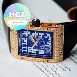 RM Racing Wrist Watch Rm016 18k Rose Gold Diamond Luxury