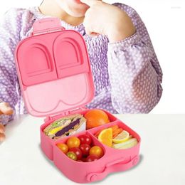 Dinnerware Bento Lunchbox For Kids Student Kid's Box With Compartments Large Capacity Cell Design Camping School Picnic