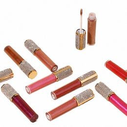 private Label Liquid Lipstick Matte Colour Diamd 57color N-stick Development Lg-lasting Custom Logo Bulk Makeup Pearlescent l3hH#