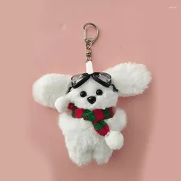 Keychains Soft Plush Dolls Keychain Keyring Backpack Pendant Bag Perfect Gift For Fashionable Individuals