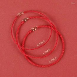 Charm Bracelets This Animal Year Red Rope Handmade Hand For Girls Birthday Diy Boys Qixi Gift Girlfriend Couple