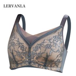 LERVANLA 818 Mastectomy Bra with Pocket Breast Form Pads Included Adjustable Cotton Comfort and Leisure 240323