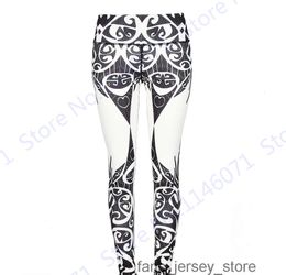 White Women Compression Yoga Pants Grey Willow Leaves Sports Jogging Tights Stretchy Slim Fitness Gym Leggings Sexy High Waisted