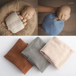 Blankets Born Pography Props Baby Posing Wraps Soft Wrap For Po Studio