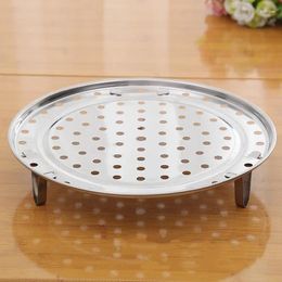 Double Boilers Stainless Steel Steamer Shelf Cookware Tools Multifunction Rack Durable Pot Steaming Tray Stand Kitchen Accessories