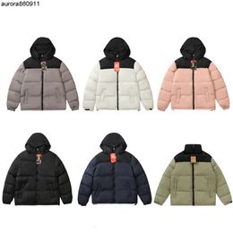 Men's Down & Parkas Mens Designer Jacket Waterproof Material Winter Cotton and Womens Jackets Outdoor Trench Coat Thick Warm Con