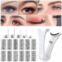 4 pairs of 3D magnetic false eyeles can be reused. 5 belt cosmetic eyel extensi eyel Magnetic natural tools Q9U8 c6YM#