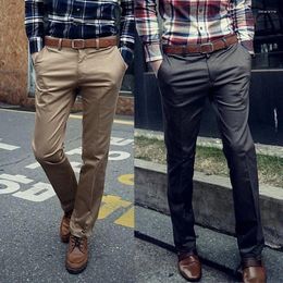 Men's Suits Trousers Thin And Breathable Korean Version Slim Fit Casual Pants Business Suit