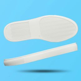 Insoles Leisure Sports White Shoes Skate Shoes Rubber Sole Rubber Outsole