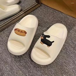 Walking Shoes Chic Cartoon EVA Slides - Comfy Non-Slip Quick-Dry For Beach & Home Lightweight Soft-Sole Slip-Ons