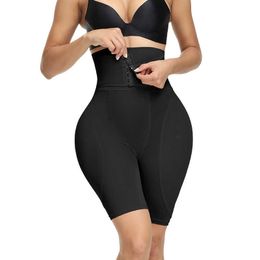 lady Waist Tummy Shaper New large-sized high waisted buckle with strong abdominal tightening and shaping pants for body shaping fake buttocks