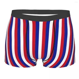 Underpants France Flag Boxer Shorts For Men 3D Print Male French Proud Underwear Panties Briefs Stretch