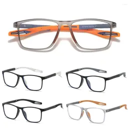 Sunglasses Sports Glasses Presbyopic Ultralight Square Frame Eyeglasses Hyperopia Anti-Blue Light Reading