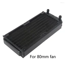 Computer Coolings Aluminium Radiator CPU Water Cooling Heat Exchanger With 1/4 Inch Thread 10 Tubes