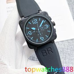 U1 Top AAA2024 new mens Wristwatches Men Automatic Mechanical Watch Bell Brown Leather Black Ross Rubber watches