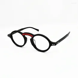 Sunglasses Frames Retro Oval Vintage Acetate Eyeglasses Frame Women Handmade Myopia For Men