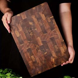 1pc, Chopping Wooden Butcher Block, Cheese Board, Charcuterie Meat, Cheese, Bread, Vegetables and Frui, Cutting Board for Home Dormitory, Gadge, Kitchen