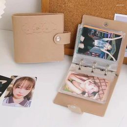 Frames Cute Pocard Holder Kpop Po 3 Inch Card Idol Cards Collect Book Binding Machine Picture Storage Case