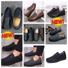 Shoes GAI sneaker sport Cloths Shoes Men Single Business Low Top Shoes Casual Soft Sole Slipper Flats Men Classic Shoe Black comfortable soft sizes 38-50