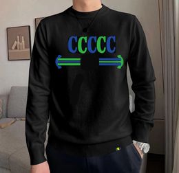 Mens Sweaters Fashion Men's Casual Round Long Sleeve Sweater Men Women Letter Printing Sweaters #267