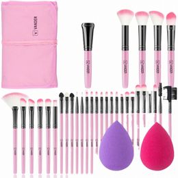 10-32pcs Makeup Brush Set Soft Fluffy Powder Foundati Ctour Blush Ccealer Eye shadow Blending Makeup Kit Women Beauty Tool n7En#