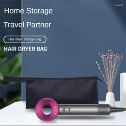 Storage Bags Hair Dryer Bag Big Space Portable Fleece Protection 35 14.5 13cm Curling Iron Organizer Package