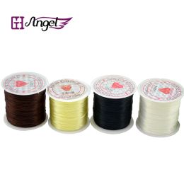 Hairnets 120pcs/roll 0.8mm, 80m Crystal Elastic Stretchy String Thread /cord/Hair Extension Thread/Wires/Jewelry Making