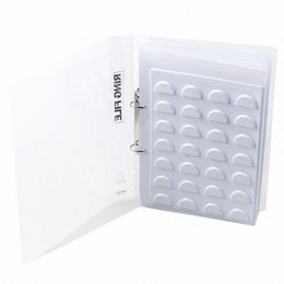 70pairs False Eyel Storage Book Makeup Display Ctainer Eyeles Sample Catg Grafting Eyel Eyeles Display Card Y22j#