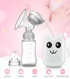 Breast Pumps Bilateral Milk Pump Baby Bottle Postnatal Supplies Electric Extractor USB Powered Feed5718459