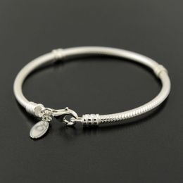 Authentic Charm Bracelet - Sterling Silver Suitable for Men Women Charm Bracelet Jewelry 590700HV