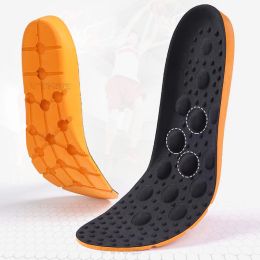 Insoles Thick NonSlip Massage Sports Leisure Insoles Shock Absorption Breathable SweatAbsorbing Hiking Full Foot Shoes Pad Brioche