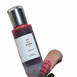 new Jelly Mirror Lip Glaze Transparent Water Glossy Lipgloss Mocha Brown Liquid Lipstick Moisturizing Lasting Red Lip Tint Stain W9l3#