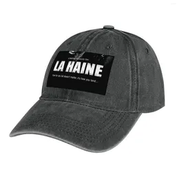 Berets La Haine 2 Film Cowboy Hat Thermal Visor Luxury Man Brand Streetwear Mens Women's