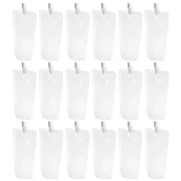 Take Out Containers 50 Pcs Water Bottles Drinking Pouch Bag Beverages Travel