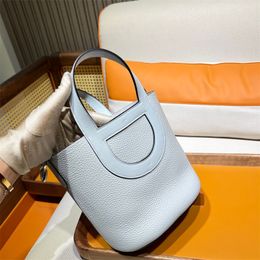 Full handmade Tote Classic handbag Luxury Women's bag togo leather Genuine leather Imported leather 100% handmade46