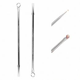 1pc Stainl Steel Blackhead Comedes Acne Blemish Extractor Remover Face Skin Care Pore Cleaner Needles Removal Tools n83a#