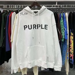 Purple Brand Hoodies Men Designer Hoodie Fashion High Street Streetwear Women Men Hooded Sweatshirts Letter Sticker Multicolor Hoodies 100% Cotton Us Size 7640