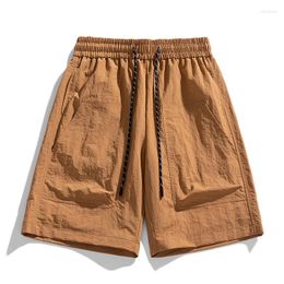 Men's Shorts 2024 Quality Brand Men Casual Summer Male Fashion Short Solid Colour Fitness Breathable