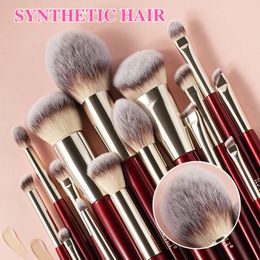 Makeup Brushes BEILI Soft 891530Pcs Suitable for Foundation Powder Concealer Eyeshadow Eyebrow Eyelashes Eyeliner Brush Set 240311 Q240507