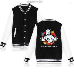 Mens Jackets Fashion Design Funny Cartoon Baseball Jacket Men Women Hoodie Sweatshirts Coats Casual Sport Long Sleeve Hoodies Clothes