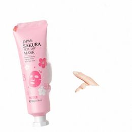 sakura Peeling Face Mask Deep Cleansing Anti Ageing Anti Wrinkle Whitening Blackhead Removed Tear Off Mask Facial Skin Care 50g 06uR#