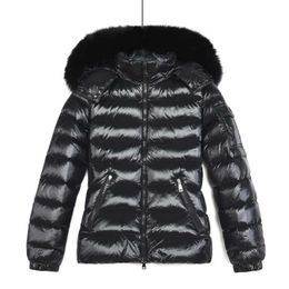 Women Winter Black Down Jacket New Fashion Big Fur Warm Parkas Jackets for Coat Plus Size