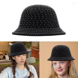 Berets Bling Bucket Hat Nightclub Singers Performances For Adult Unisex DXAA