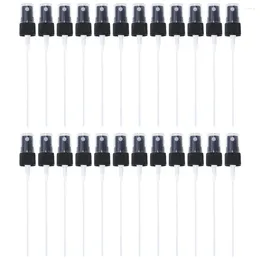 Storage Bottles 50 Pcs Perfume Bottle Nozzle Spray Can Mist Sprayer For Men Pp Fine Plastic Reusable Sprinkler Man Essential Oil