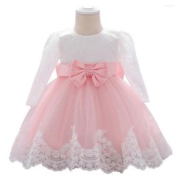 Mädchen Kleider Geboren Baby Mädchen Kleidung Baumwolle Prinzessin Taufe Kleid Infant Hochzeit Taufe Vestidos 0 3 6 Monate