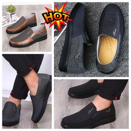 Model Formal Designer GAI Man Black Shoe Point Toe party banquet suit Men Business heel designers Minimalist Breathable Shoes EUR 38-50 softs